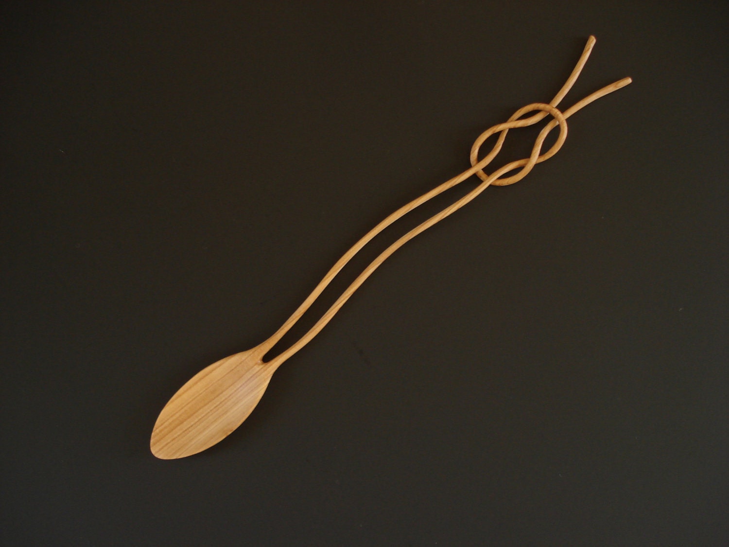 Square Knot wooden spoon