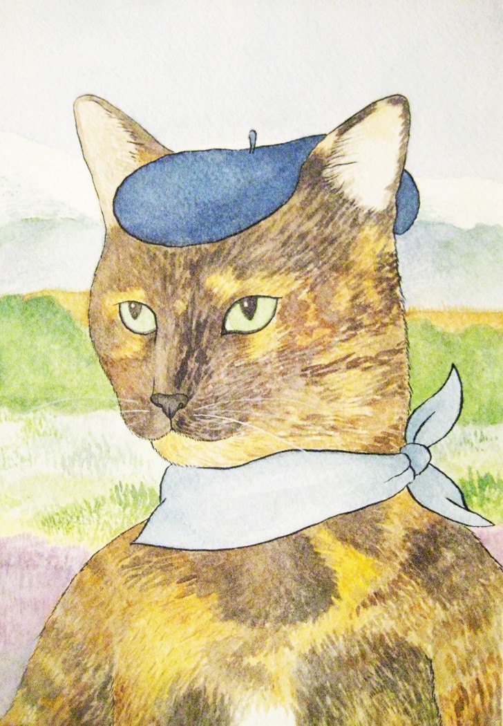 Custom Pet Portrait Watercolor