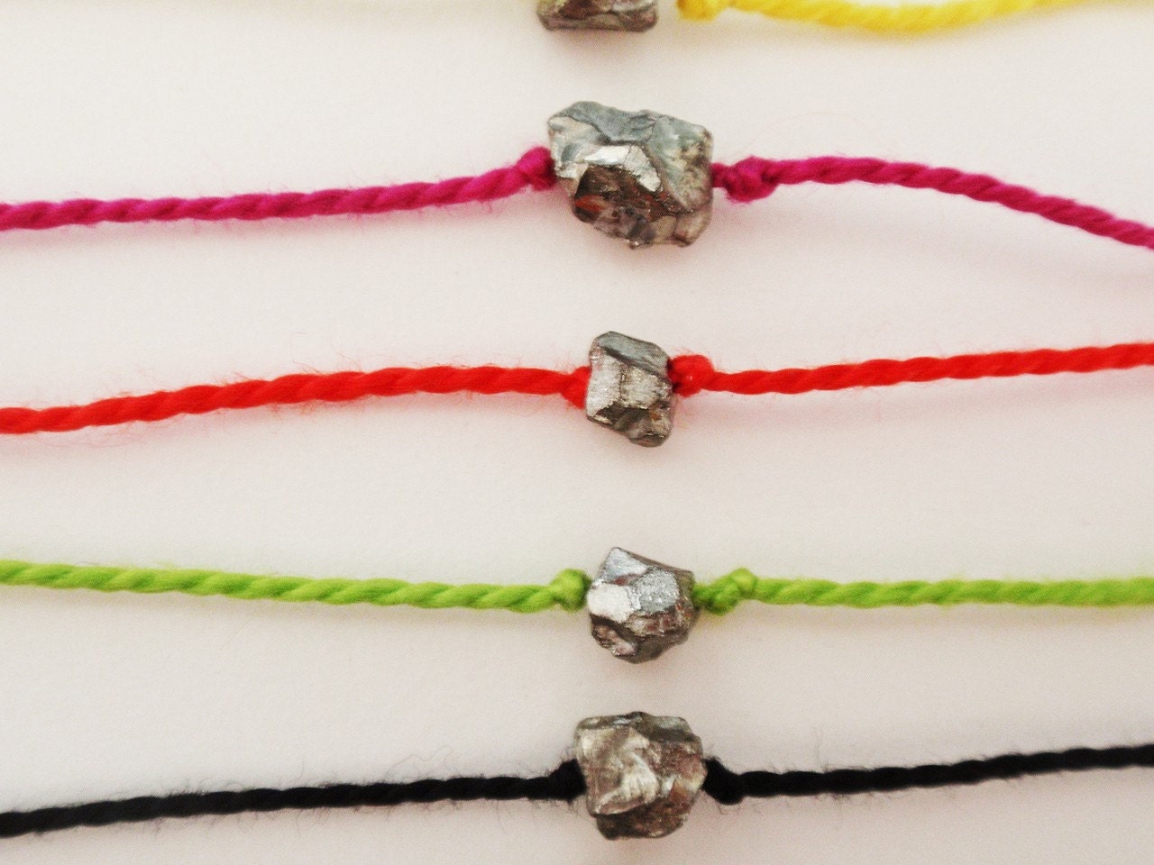 Friendship bracelet set of 4 LUCY