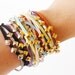 LANI pyramid studded bracelet set of 2