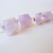 IRIS pink pyramid ring