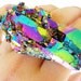 Rainbow quartz ring, SCILIA