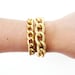 Gold stacked bracelet set, ERYN