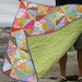 a baby starburst quilt - munki munki version - reserved for Catherine