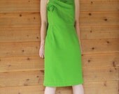 Haute couture Custom Order Dresses by Tracy McElfresh "City Green"