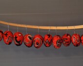 Set of 10 Needle Felted Halloween eggs-Made to Custom order -needle felt by Daria Lvovsky-