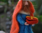 Needle felted-Nativity Set-Nativity-Waldorf-  Wise men-Magi-Nativity set-Waldorf inspired-needle felt by Daria Lvovsky-