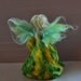 Needle Felted Wool Garden Fairy-soft sculpture-Waldorf inspired standing doll--needle felt by Daria Lvovsky