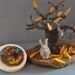 Needle felted Waldorf Seasonal tree Spring, Winter, Summer and Autumn for your natural table-needle felt by Daria LvovskyMade to order