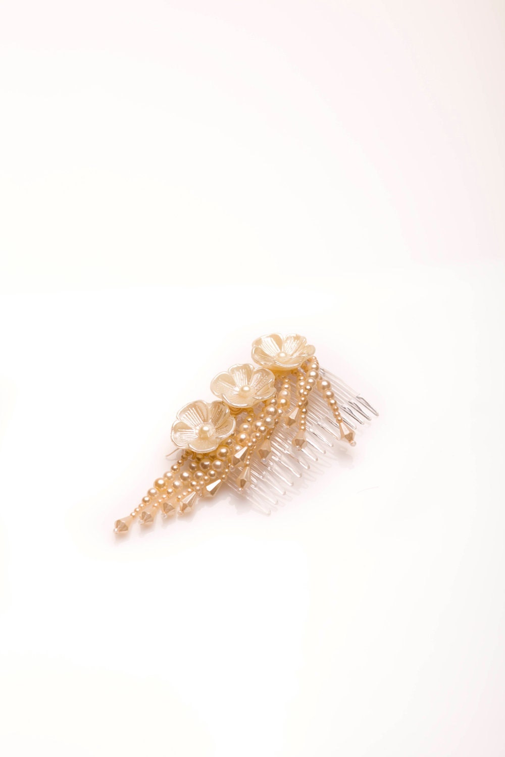 Bridal hair comb, Vintage style bridal pearls wedding hair comb,Vintage style hair comb, wedding hair