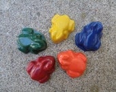 Recycled Crayons- Frogs