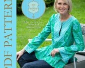 Sis Boom Patricia Tunic with Scientific Seamstress Pattern and Instructions, PDF E-Book