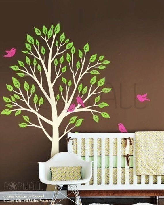 Wall Decals Wall Sticker Tree Decal -Tree wall decal- 056