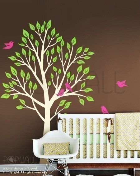 Wall Decals Wall Sticker Tree Decal -Tree wall decal- 056