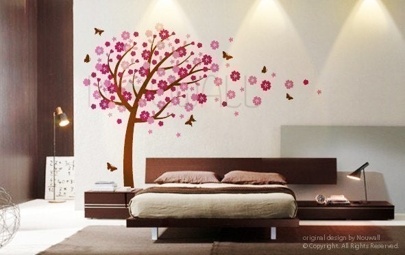 Windy Tree Wall Decal Wall sticker - 094