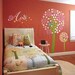 Children Wall Decal Wall Sticker Nursery Decal Art -Colorful Tree Decal with Custom Name Kids Decal