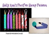PDF Pacifier clip pattern - INSTANT DOWNLOAD