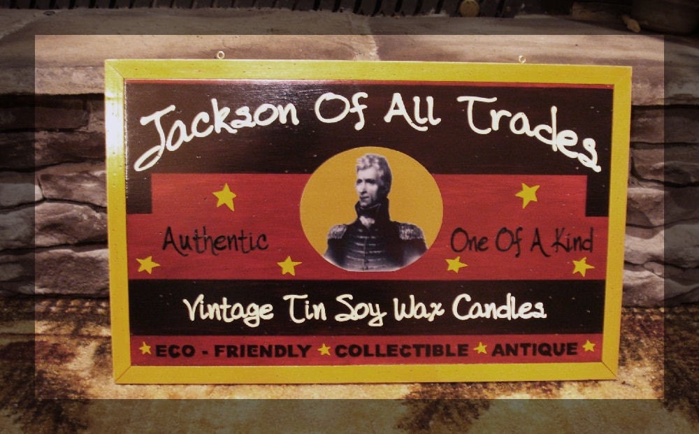 Home Decor. Personalized Custom Wood Sign. Wood Sign Jackson Of All Trades.