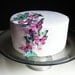 EDIBLE Butterfly Cake Decorations - Green and Pink - Edible Butterfly Wedding Cupcake Toppers - PRECUT and Ready to Use