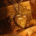 Steam Punk Super Heart with Chain