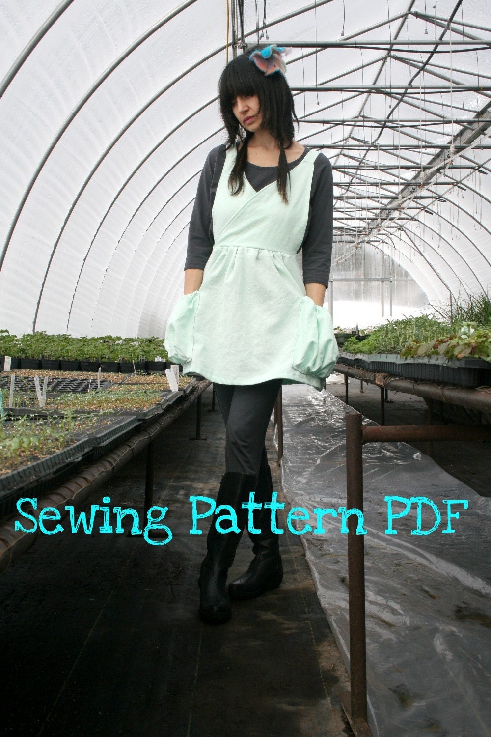 Utility Smock Sewing Pattern - PDF