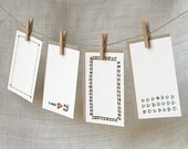 Note Card Set - Love Notes