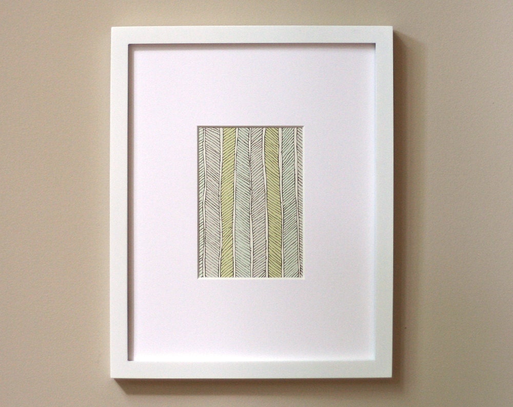 Art Print 5 x 7 - Herringbone