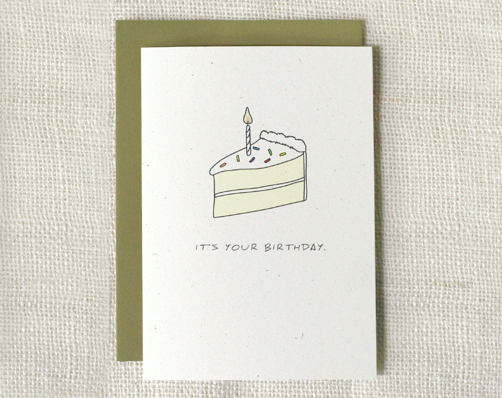 Birthday Card - Puke