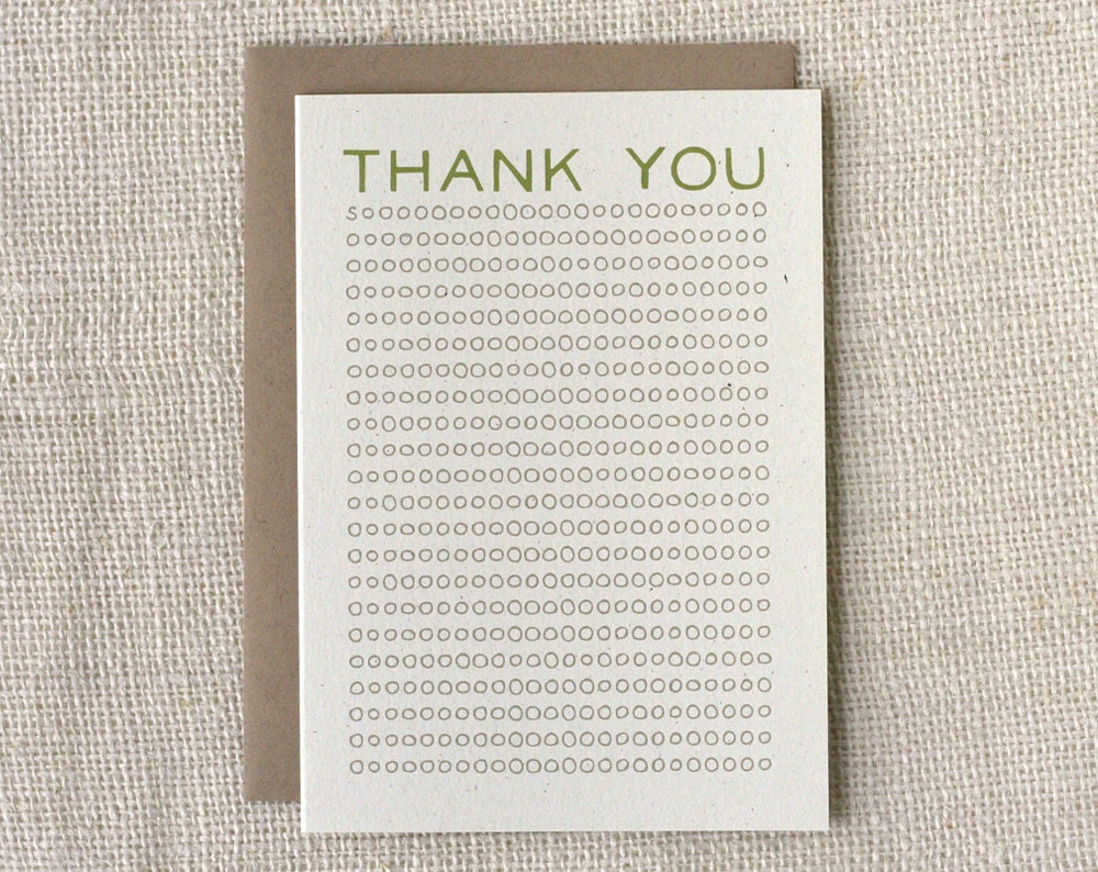 Thank You Card - Sooooo Much