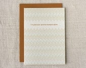 Birthday Card - Bumped Uglies