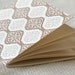 Jotter, Pocket Notebook, Mini Journal - Antique Lace