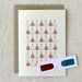 Holiday Card - 3D Trees