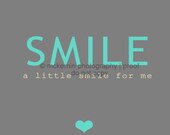 Smile 8x10 Art Print