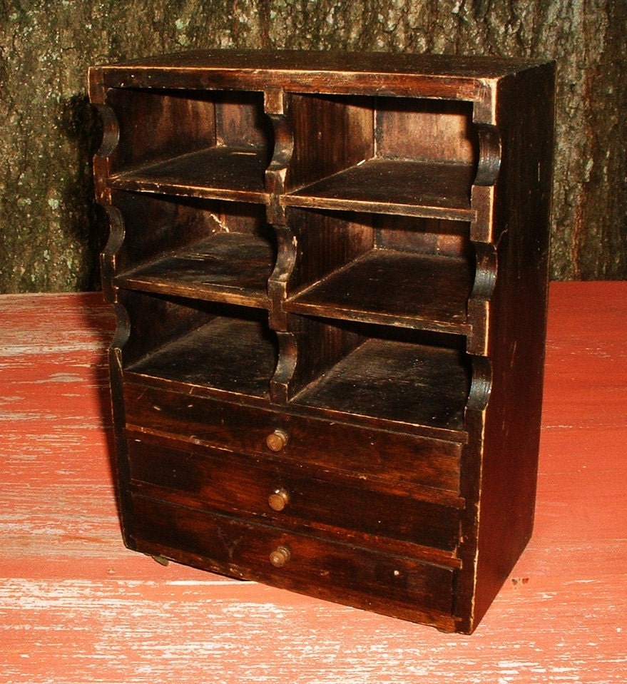 Antique Doctor Wood Medicine Swan Myers by MostlyMadelines