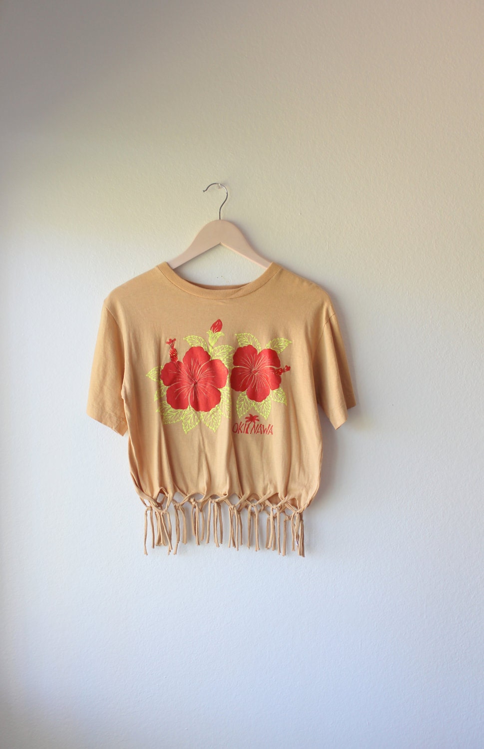 VTG Fringe Crop Top