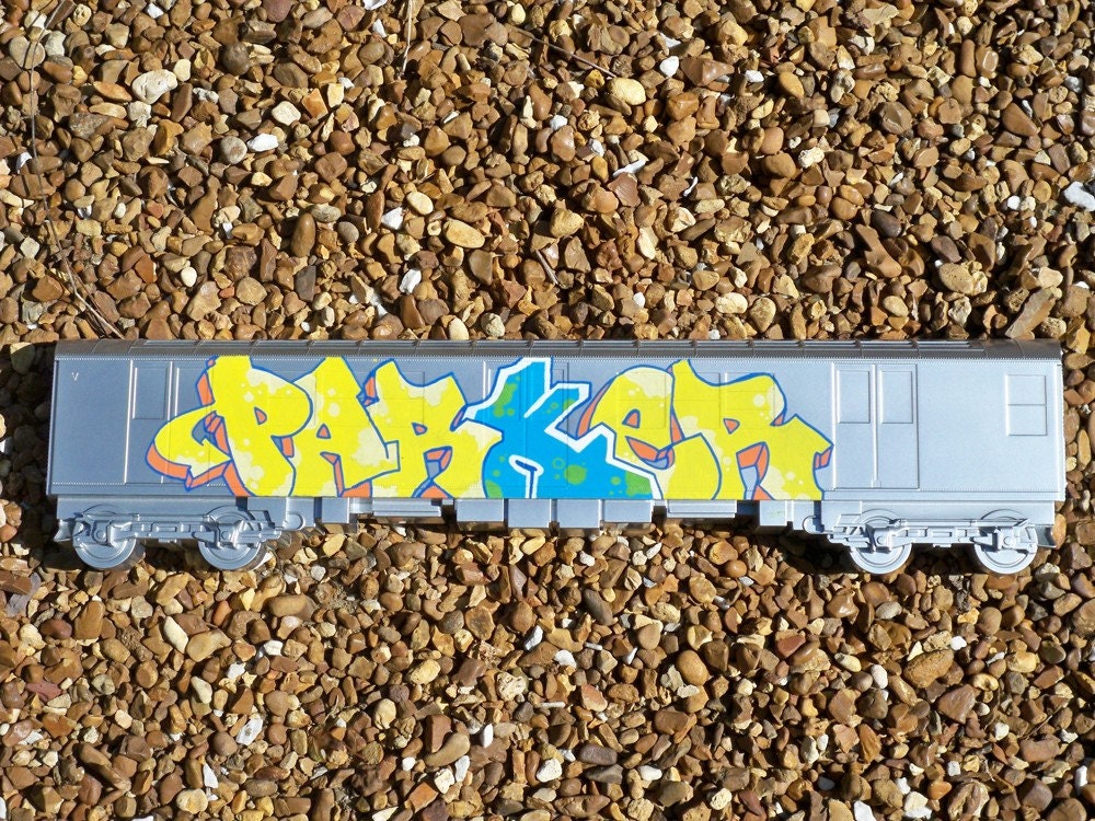Custom Painted NYC Subway Train