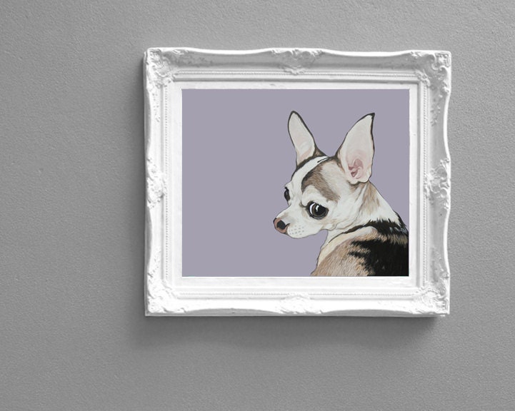 Custom Pet Portrait Cat Dog Original Painting