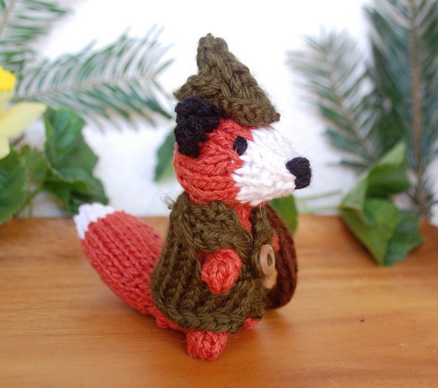 robin hood fox plush