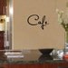 French CAFE Kitchen Vinyl Wall Word Art Sticker Decal Lettering