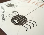 Personalised Spooky Themed Children's Birthday Party Invitations (10 Cards & Envelopes)