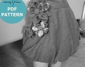 Flower Bubble Skirt pattern and tutorial 12M-4T QUICK SEW pdf