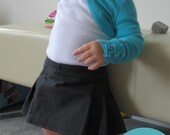 Girly Pleated Skirt pattern and tutorial PDF 12M-4T EASY Sew
