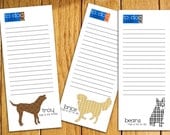 Combination Dog Personalized Notepads -- To Dog List Custom Breed