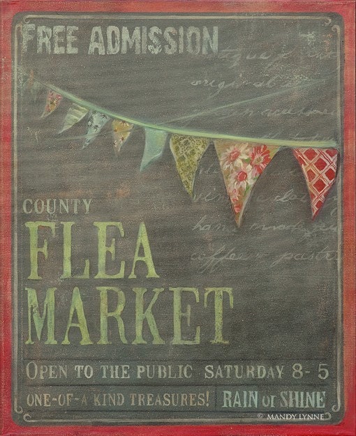 Flea Market 11x14 art print