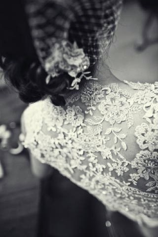Custom Lace Bridal Shrug