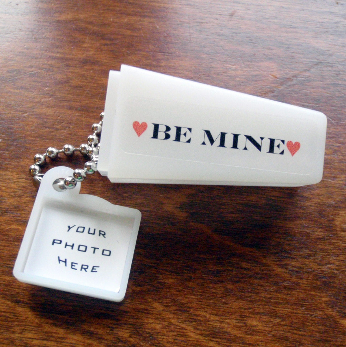 Fully Custom Valentine Gift. Your Photo, Words. Viewfinder keepsake
