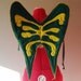 SALE, WING DESIGN attempt, skeleton like, green and yellow, bird wings