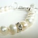 White Pearl Dog Collar Wedding Jewelry