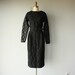 LAST CALL SALE / 80s black cocktail dress / lace dress / 1980s keyhole back wiggle dress / party dress - size medium