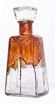 Hand Painted Decanter For Him